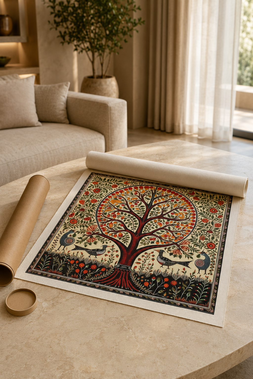 Kalpavriksha - The Tree of Eternal Bloom by The Indian Atelier