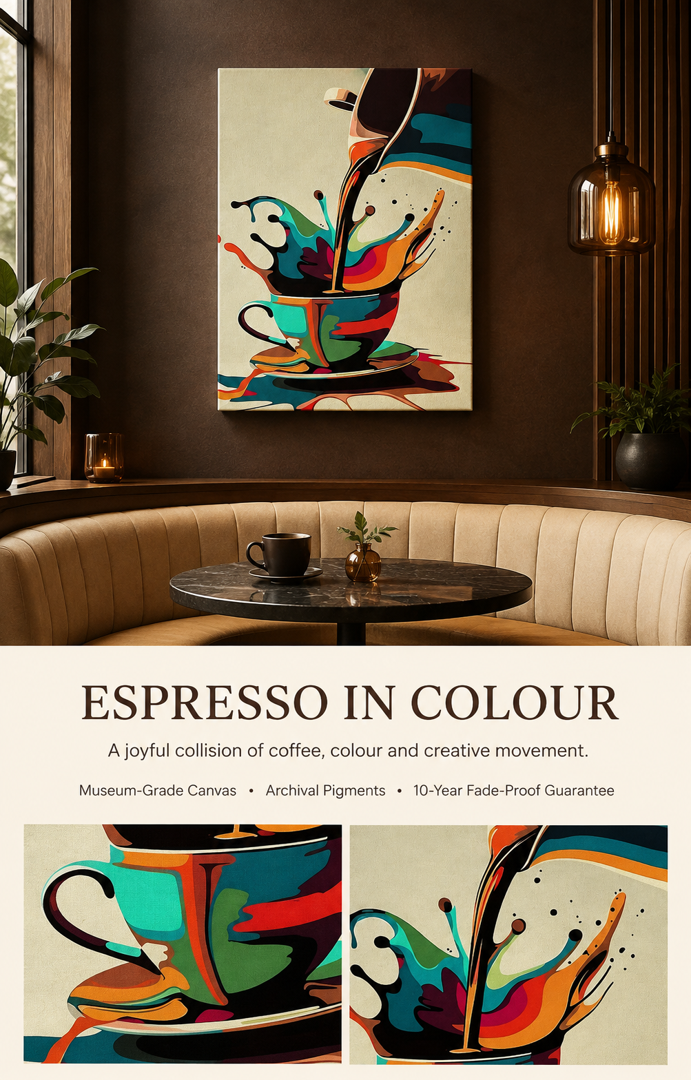 Espresso in Colour by Café Moderne