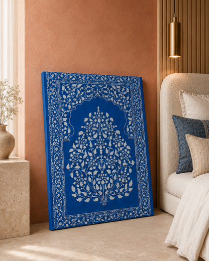 The Cobalt Garden by The Indian Atelier