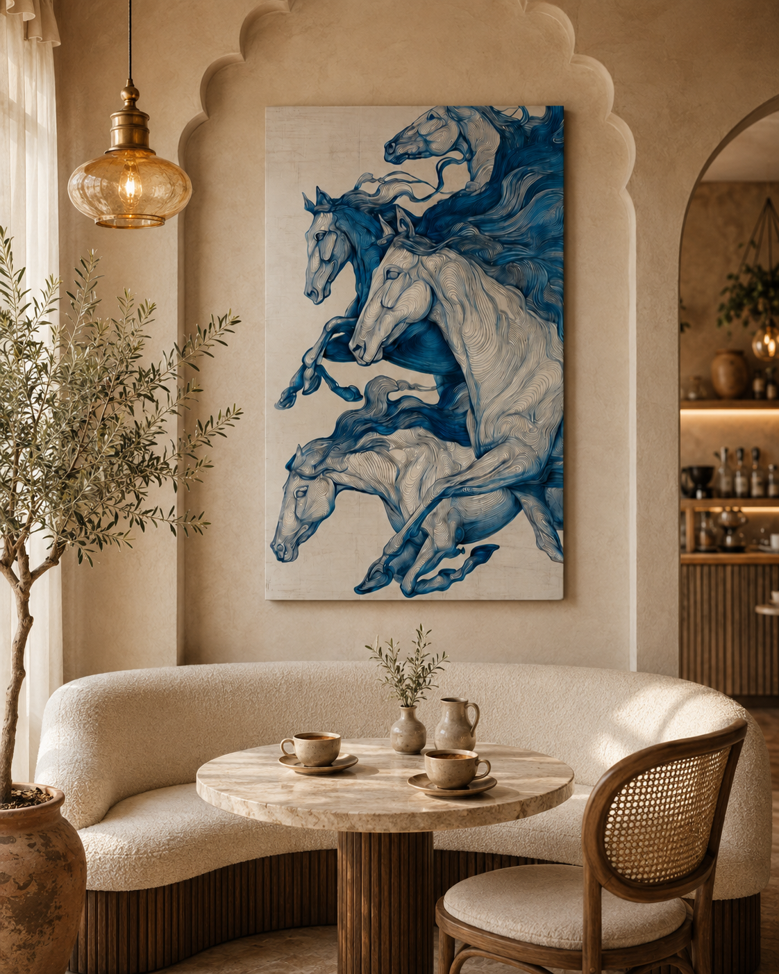 Equus in Motion by Café Moderne