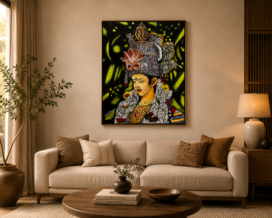 Regalia of Shakti | Original Hand-Painted Artwork