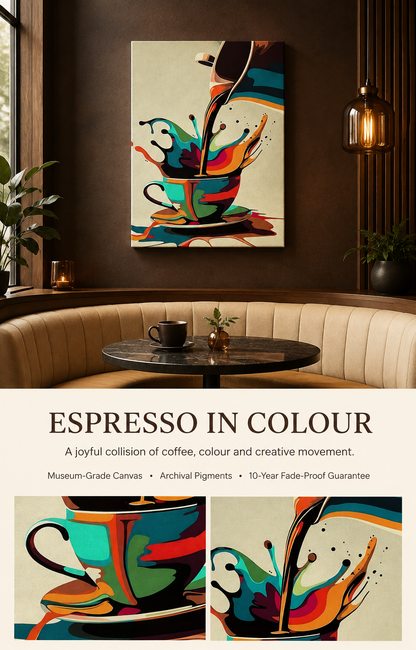 Espresso in Colour by Café Moderne