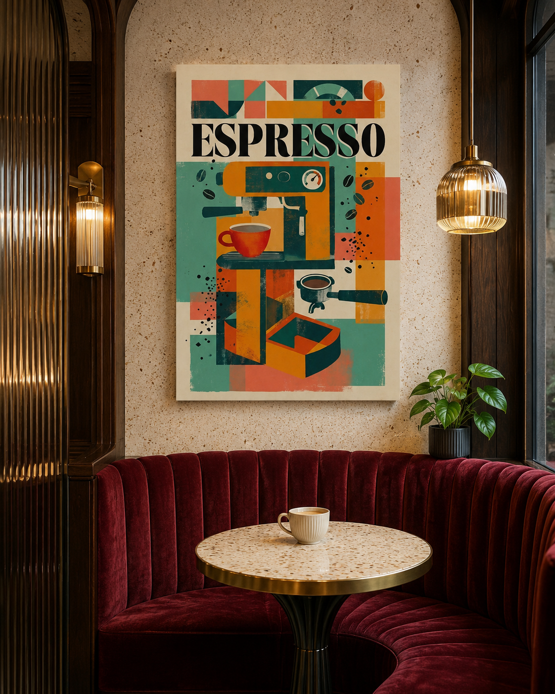 Espresso Geometry by Café Moderne