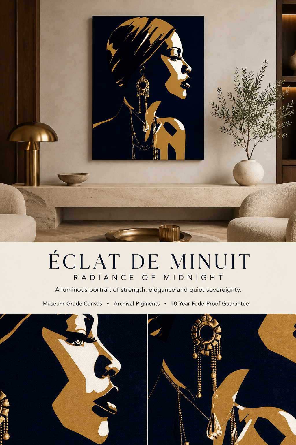 Éclat de Minuit - Radiance of Midnight by Café Moderne