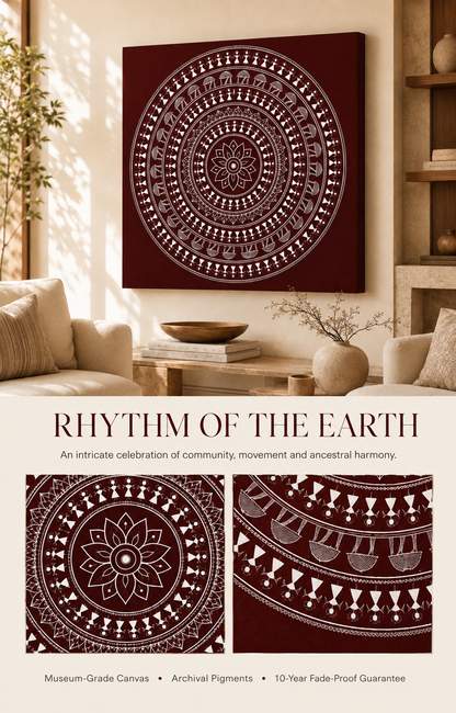 Rhythm of the Earth by The Indian Atelier