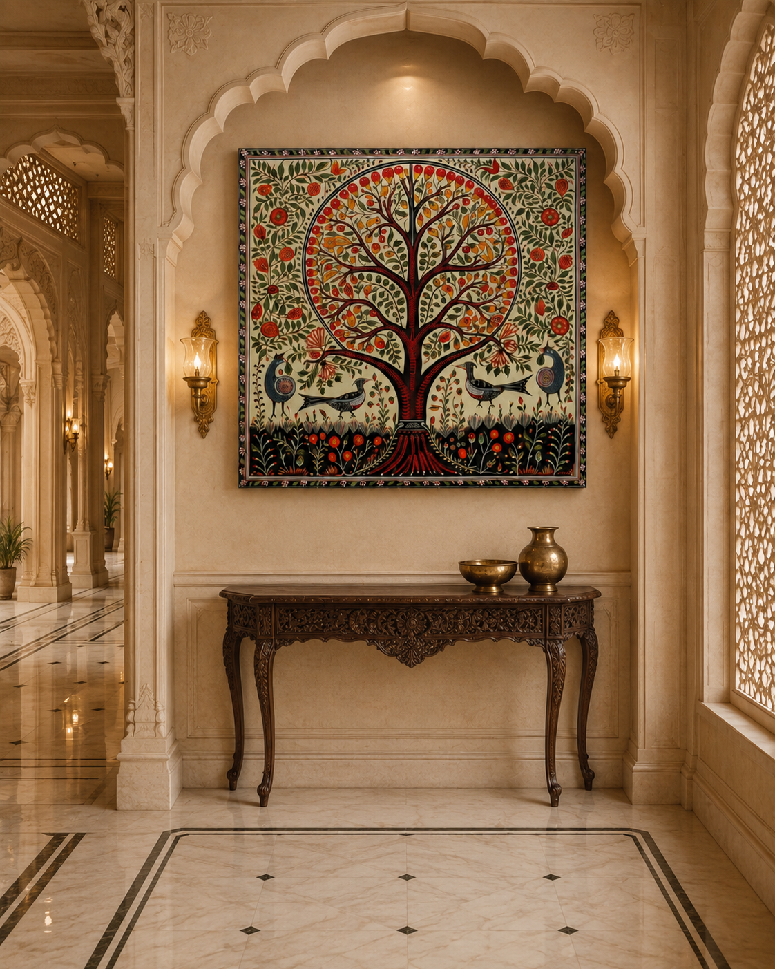Kalpavriksha - The Tree of Eternal Bloom by The Indian Atelier