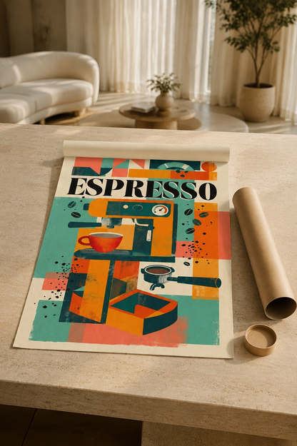 Espresso Geometry by Café Moderne