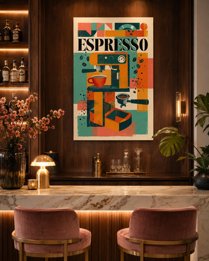 Espresso Geometry by Café Moderne