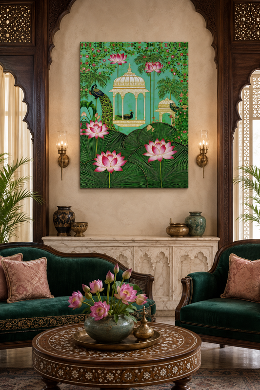 Mayur Mahal - Palace of Peacocks by The Indian Atelier