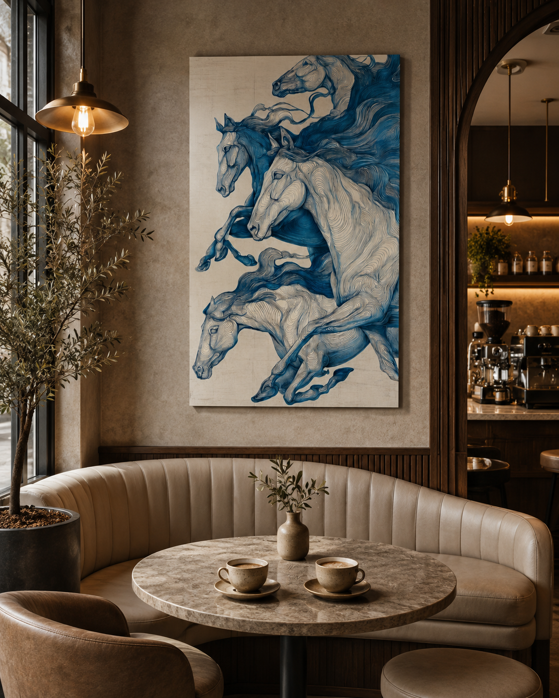 Equus in Motion by Café Moderne