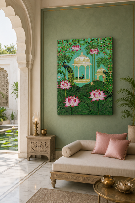 Mayur Mahal - Palace of Peacocks by The Indian Atelier