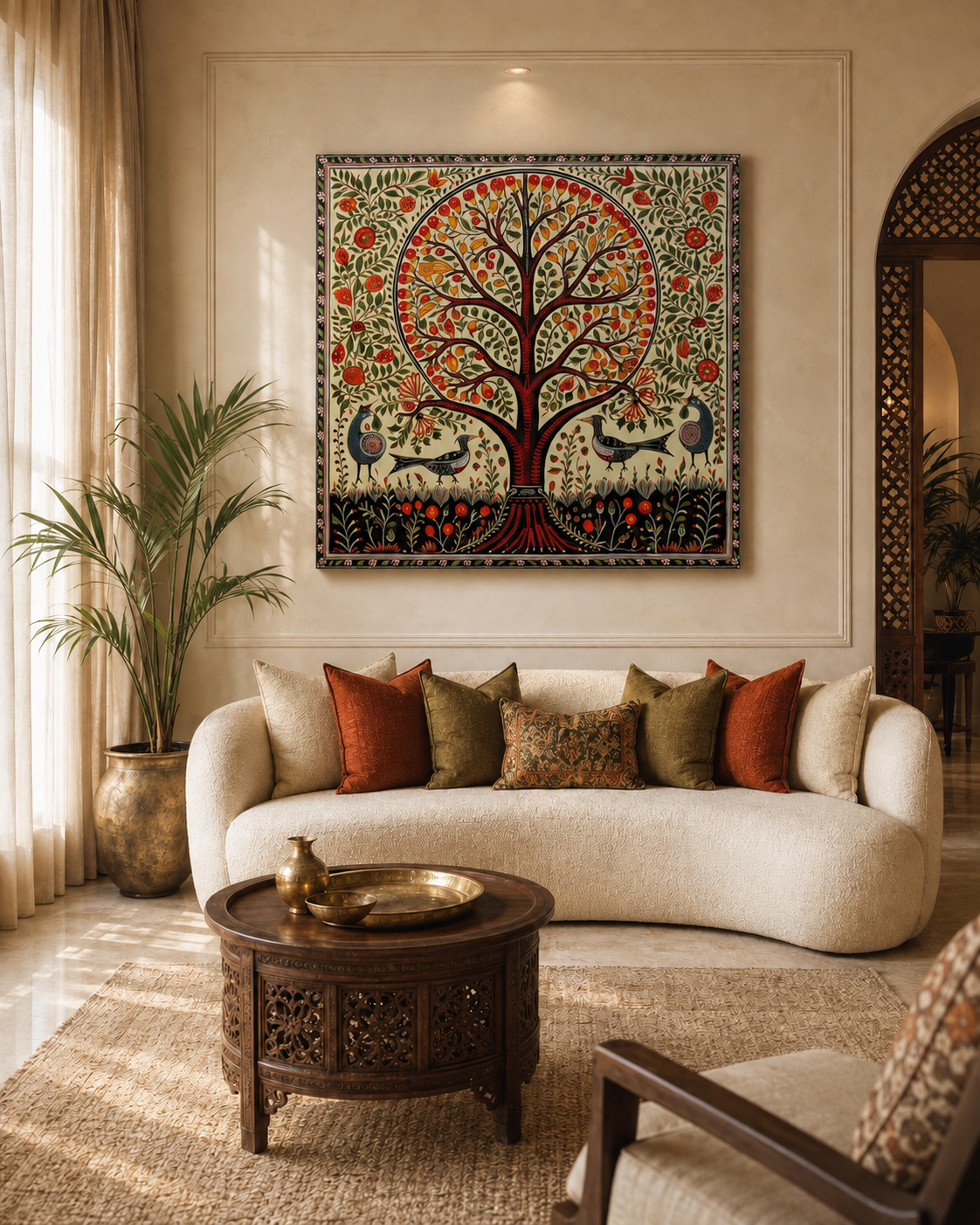 Kalpavriksha - The Tree of Eternal Bloom by The Indian Atelier