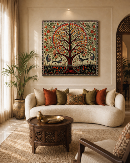 Kalpavriksha - The Tree of Eternal Bloom by The Indian Atelier