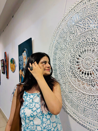 3D Clay Mandala Artwork