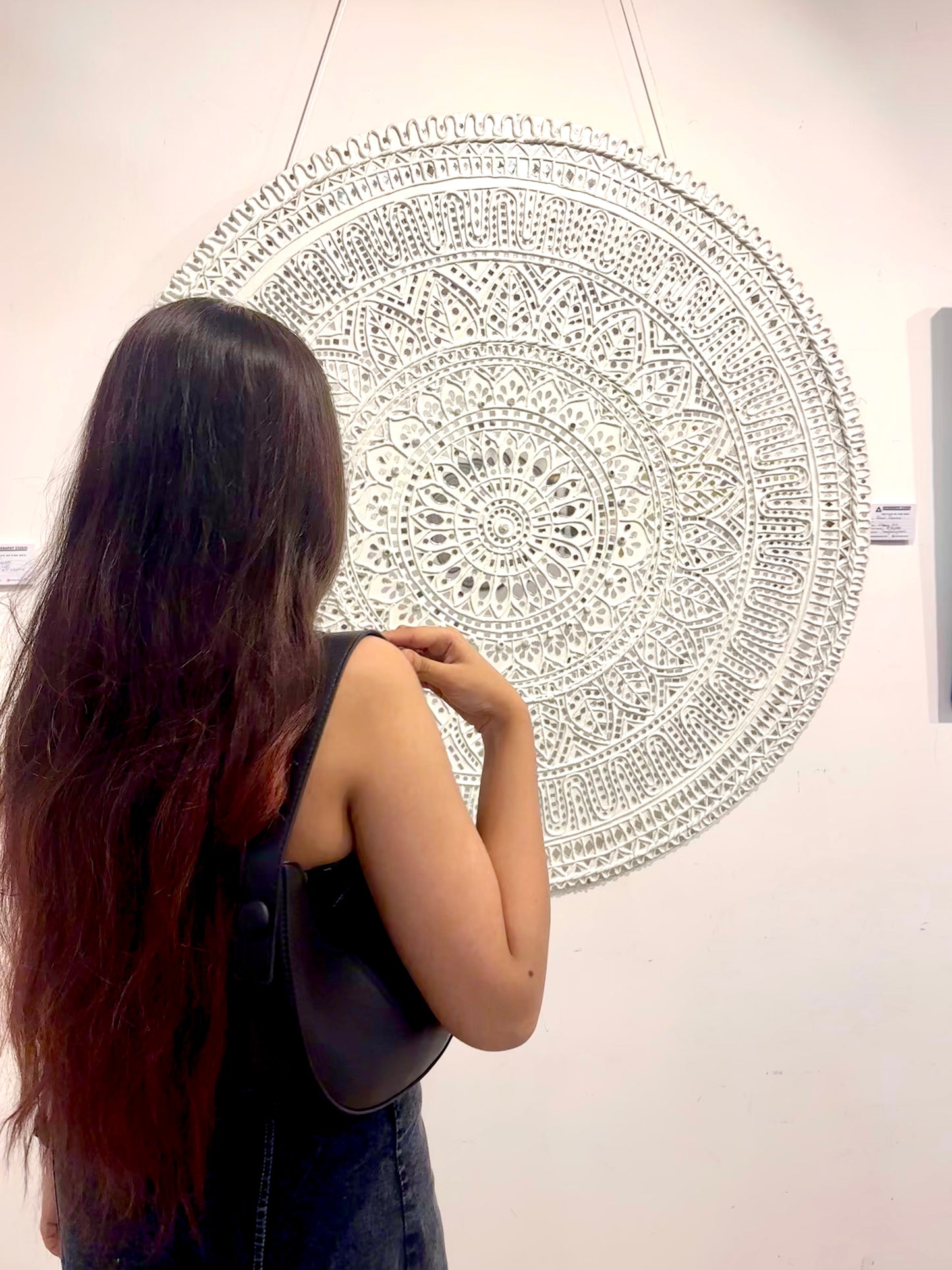 3D Clay Mandala Artwork