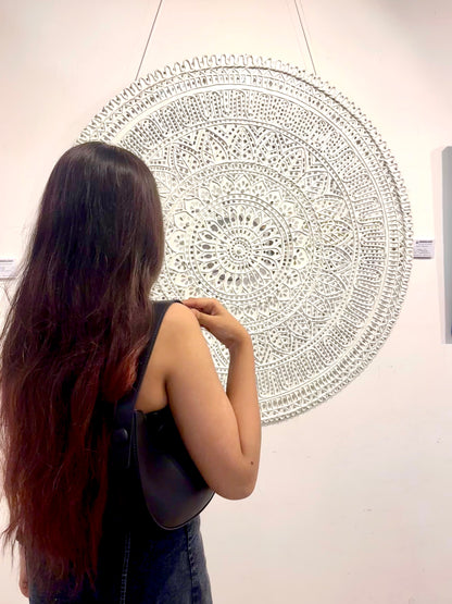 3D Clay Mandala Artwork
