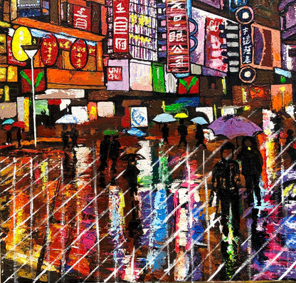 Neon Reflections, City Dreams.