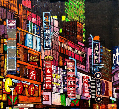 Neon Reflections, City Dreams.