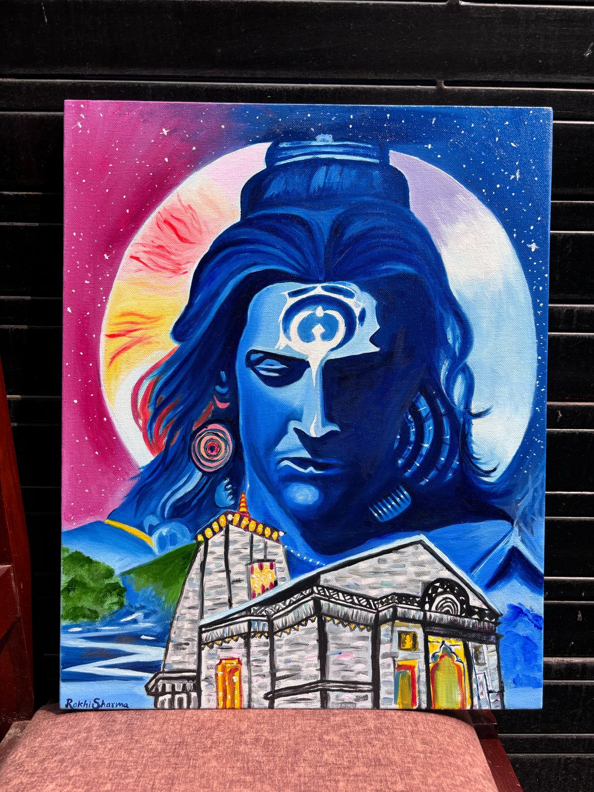 Shiva Wall Art – Inspired by Kedarnath