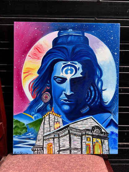 Shiva Wall Art – Inspired by Kedarnath