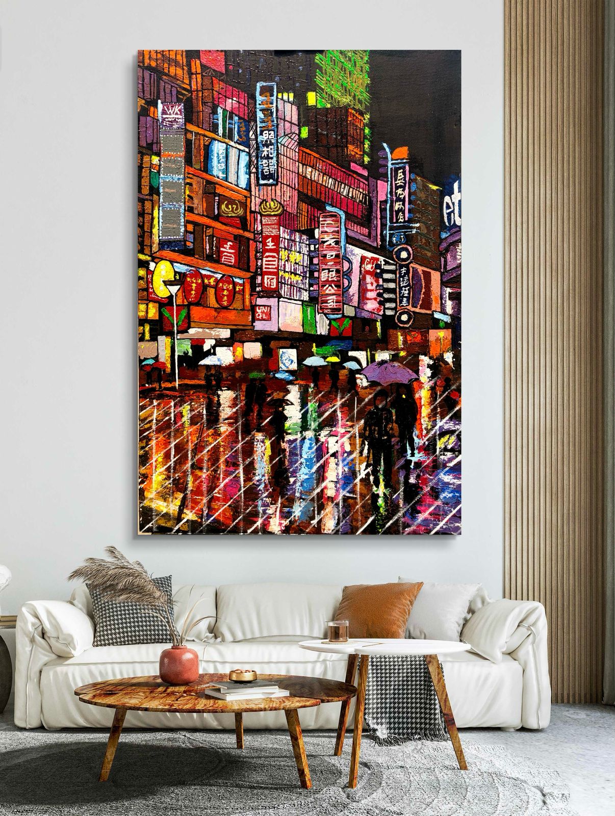 Neon Reflections, City Dreams.